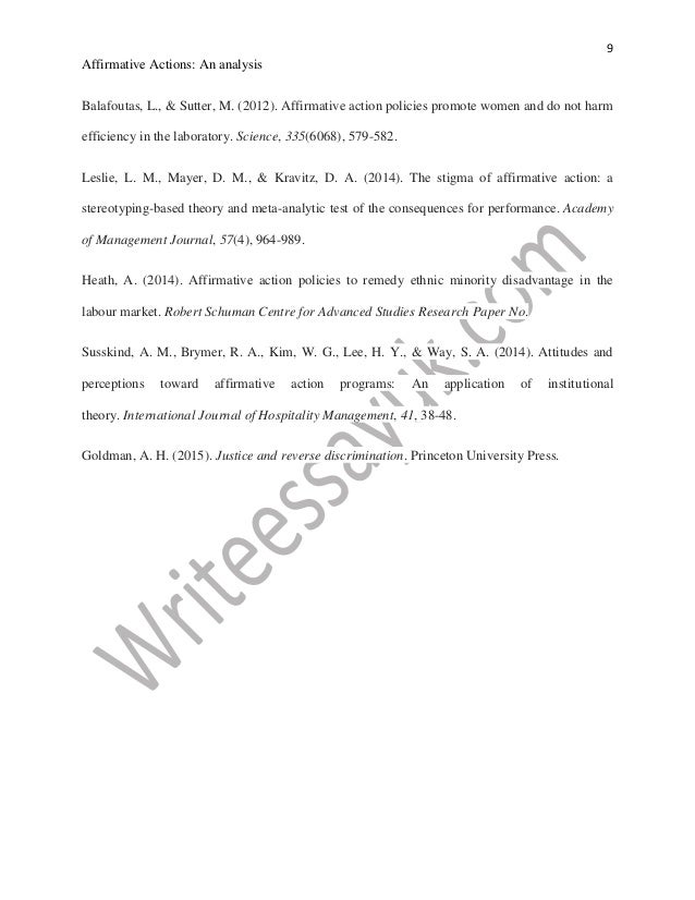 against affirmative action essay affirmative action statistics